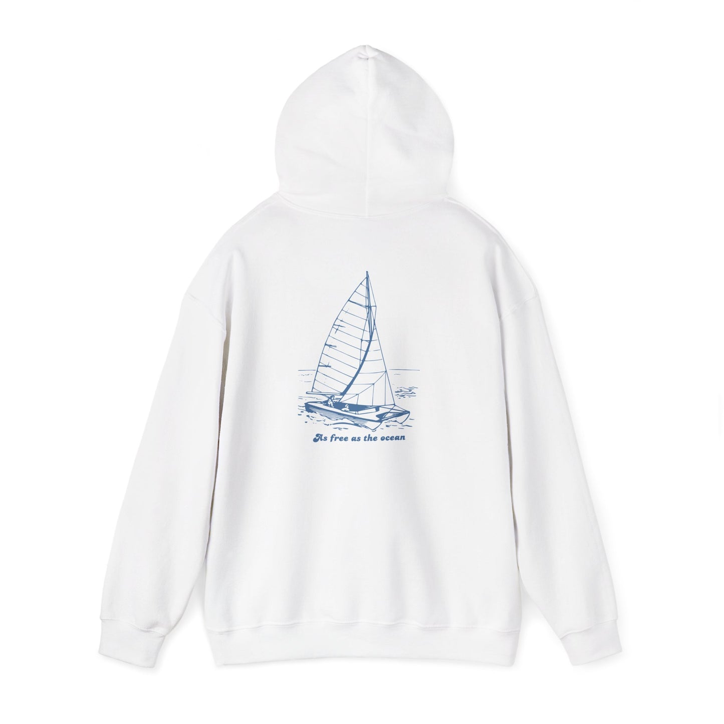 As free as the ocean hoodie