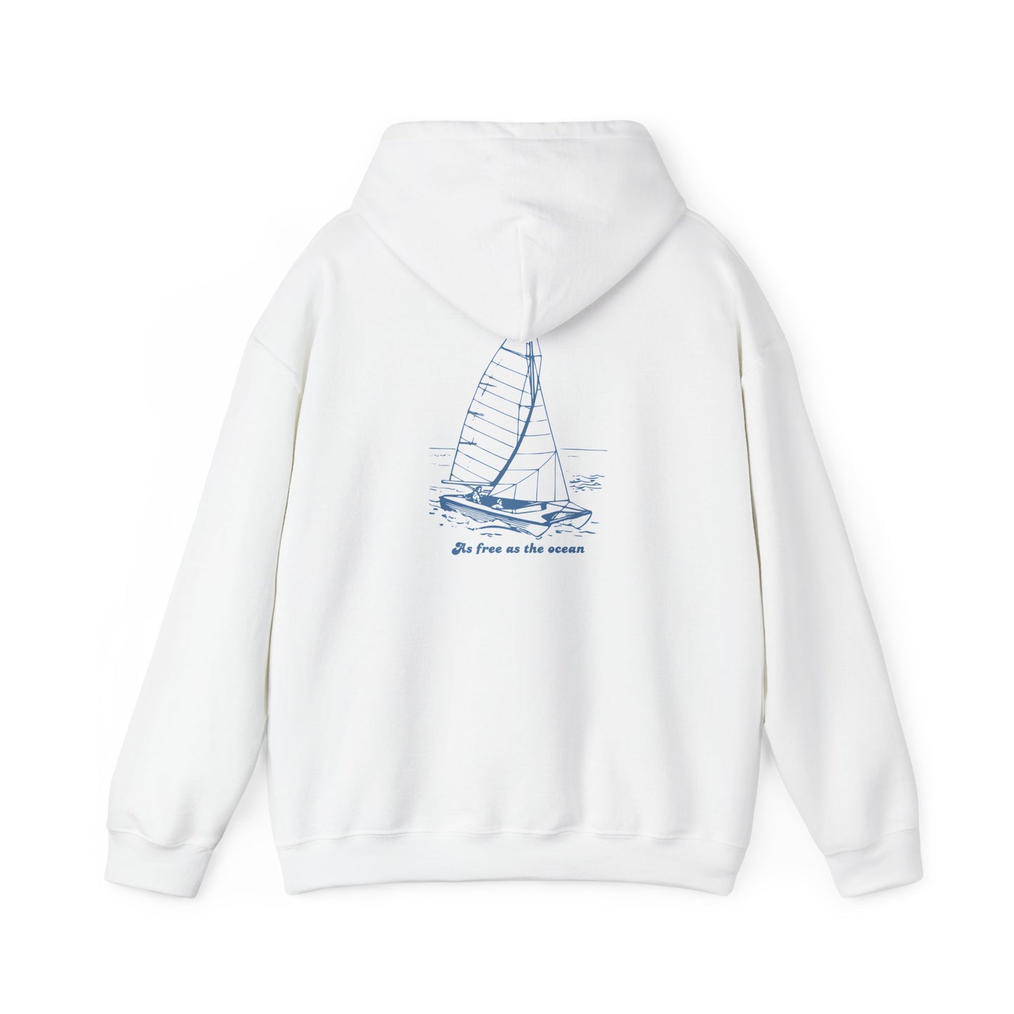 As free as the ocean hoodie